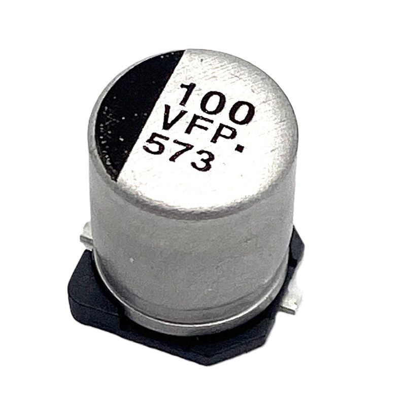Kondensator 100uF 35V 105C 8x10.2mm, elektrolyt SMD FP-serie EEE-FP1V101AP