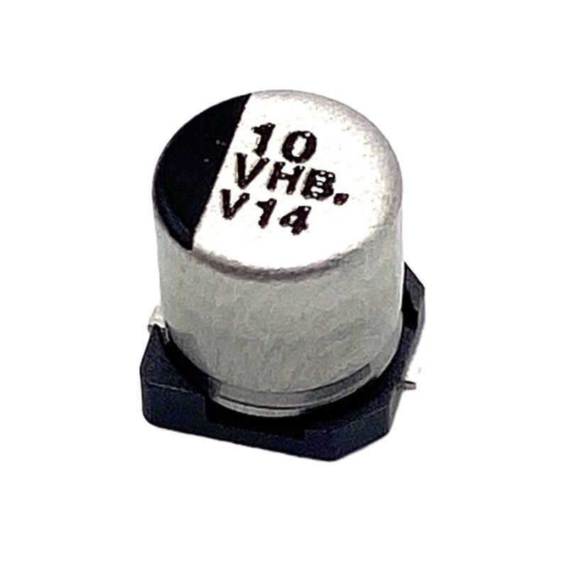 Kondensator 10uF 35V 105C 5x6.5mm, elektrolyt SMD HB-serie EEE-HB1V100R