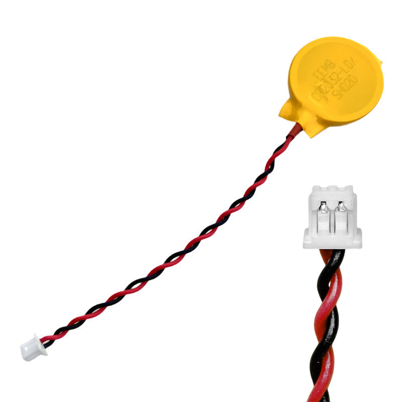 CR2032-LD CMOS-batteri 3V för laptop - Molex PicoBlade 1,25 mm 2-pol (51021-0200)