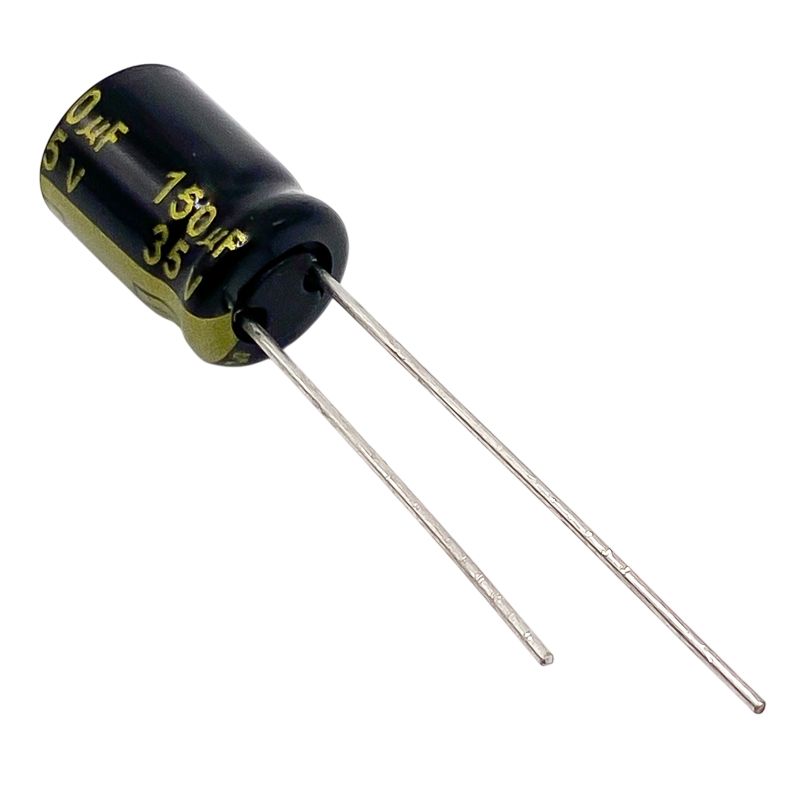 Kondensator 150uF 35V 105°C 11.5x8mm, elektrolyt EEUFM1V151