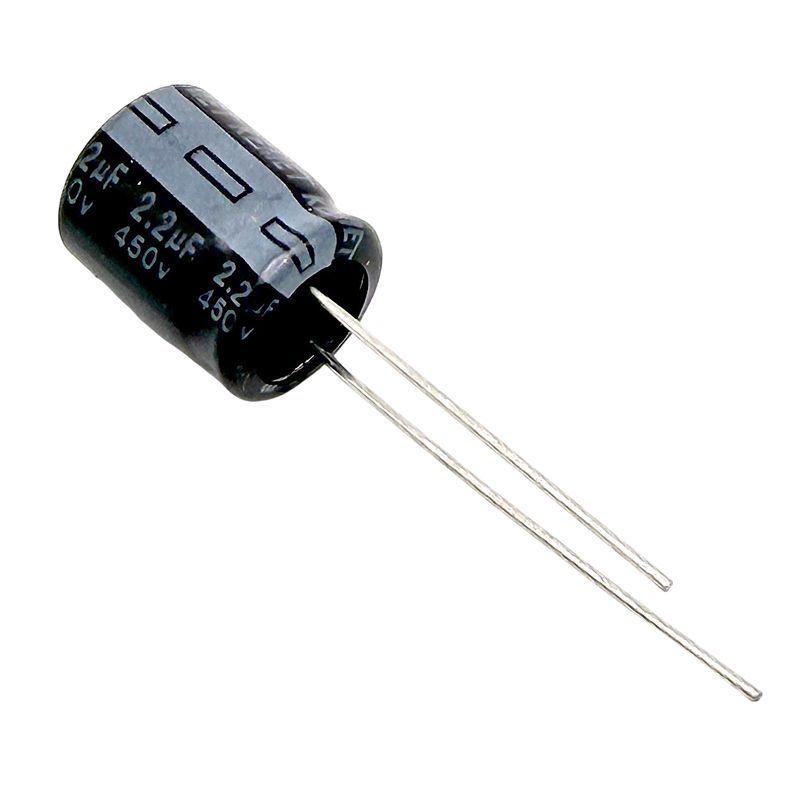 Kondensator 2.2uF 450V 105°C 12x10mm RM5mm, elektrolyt ESH225M450AH1AA