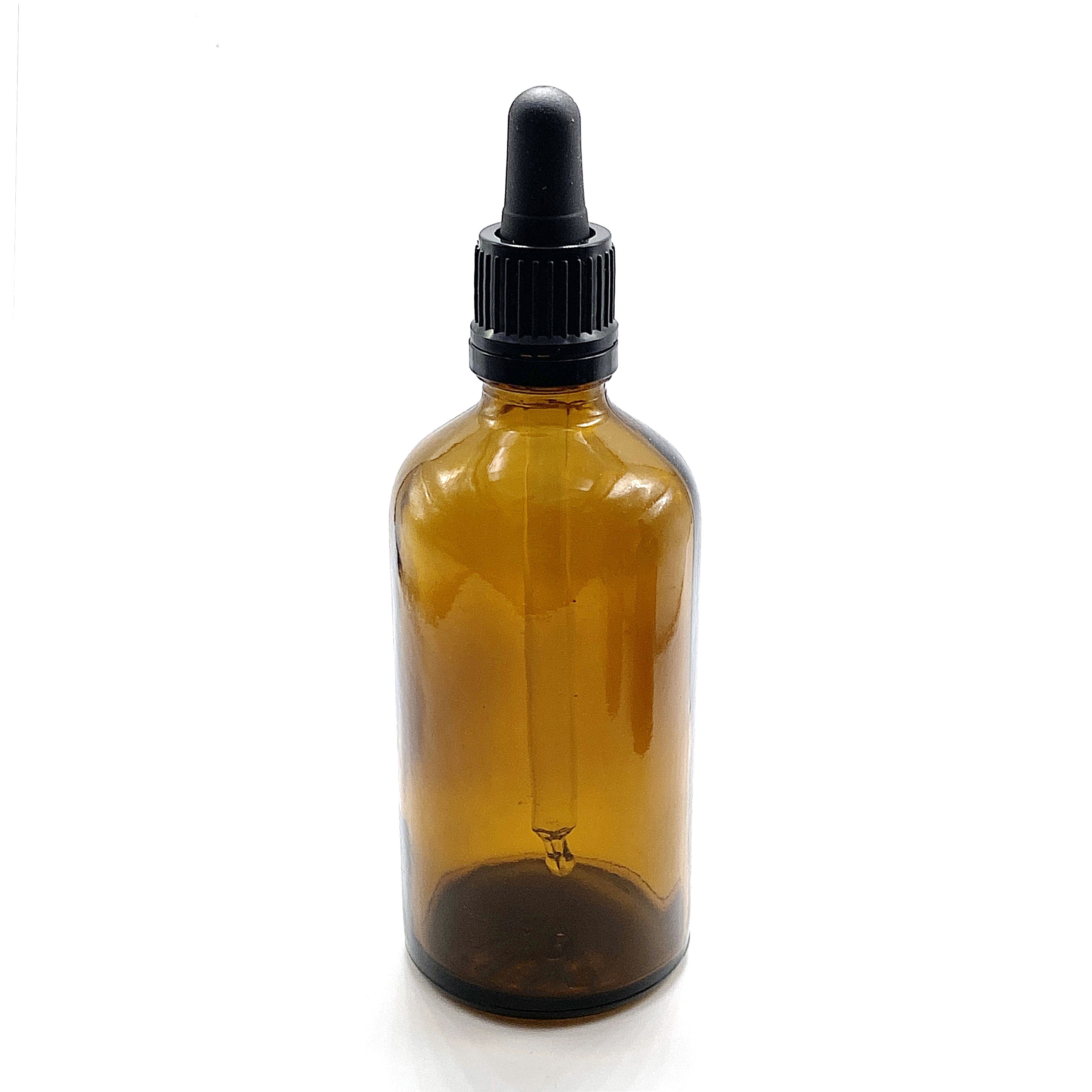 Pipettflaska i glas, 100ml brun