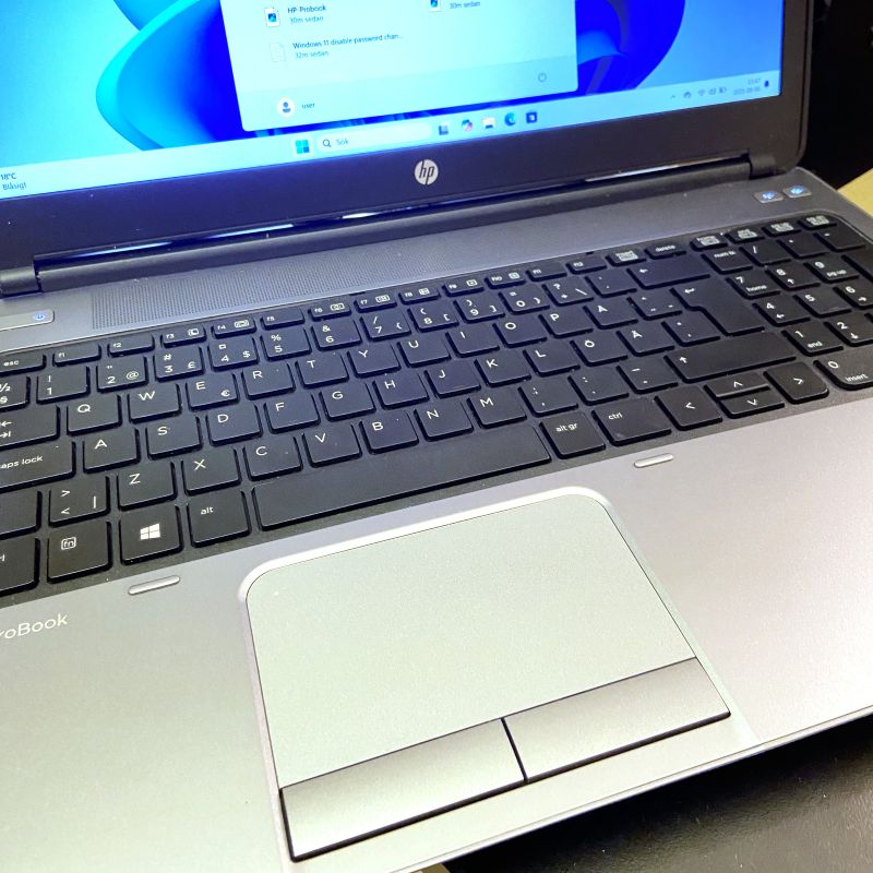 Laptop HP ProBook 650 G1 15.6" i5 2.6GHz / 16GB RAM / 250GB SSD, begagnad (refurbished)