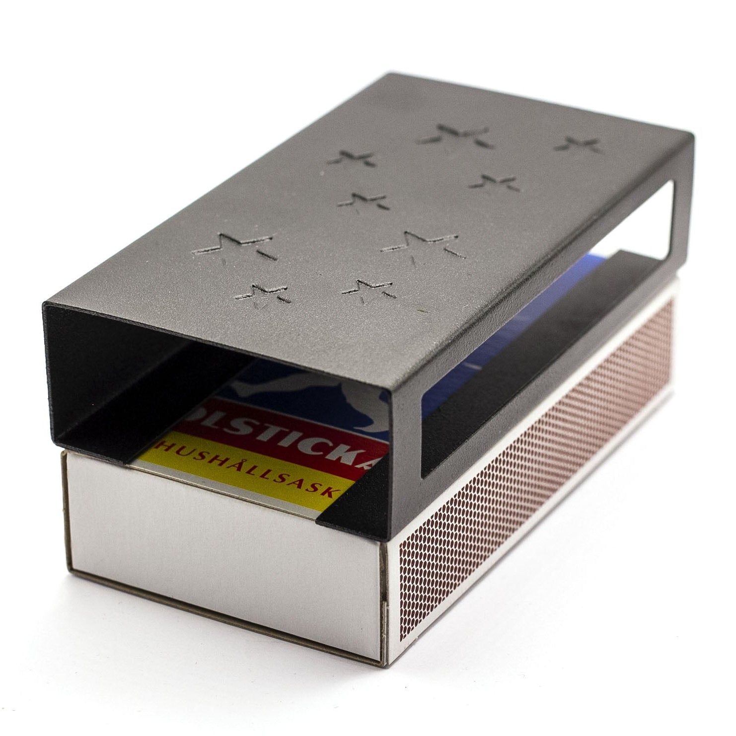 Askfodral i plåt för tändstickor - Fast tvål, kaffe & lakrits - Katoppa.se Karlskoga