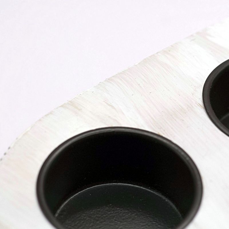 Ljusstake för 3st värmeljus