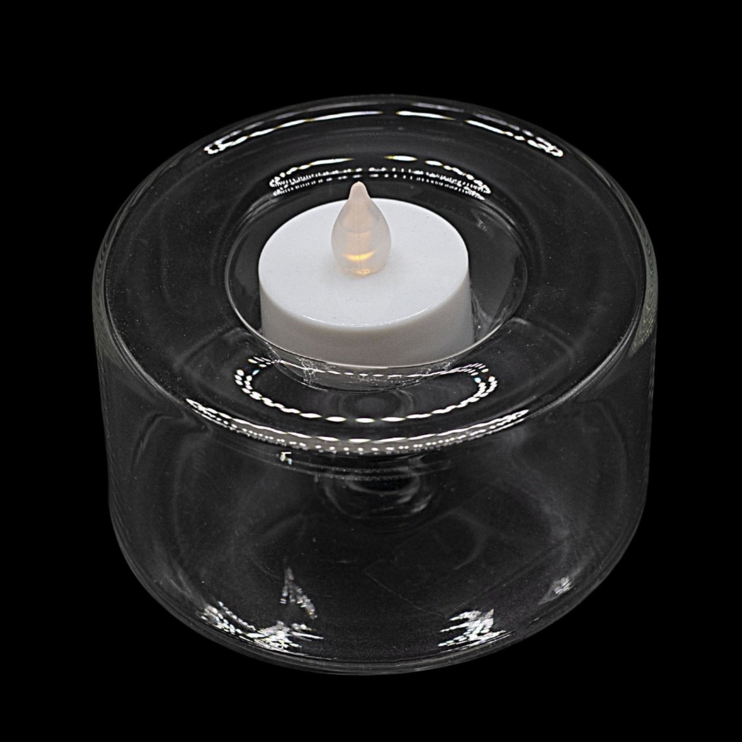 Eterisk värmeljusstake i glas, stor - Fast tvål, kaffe & lakrits - Katoppa.se Karlskoga