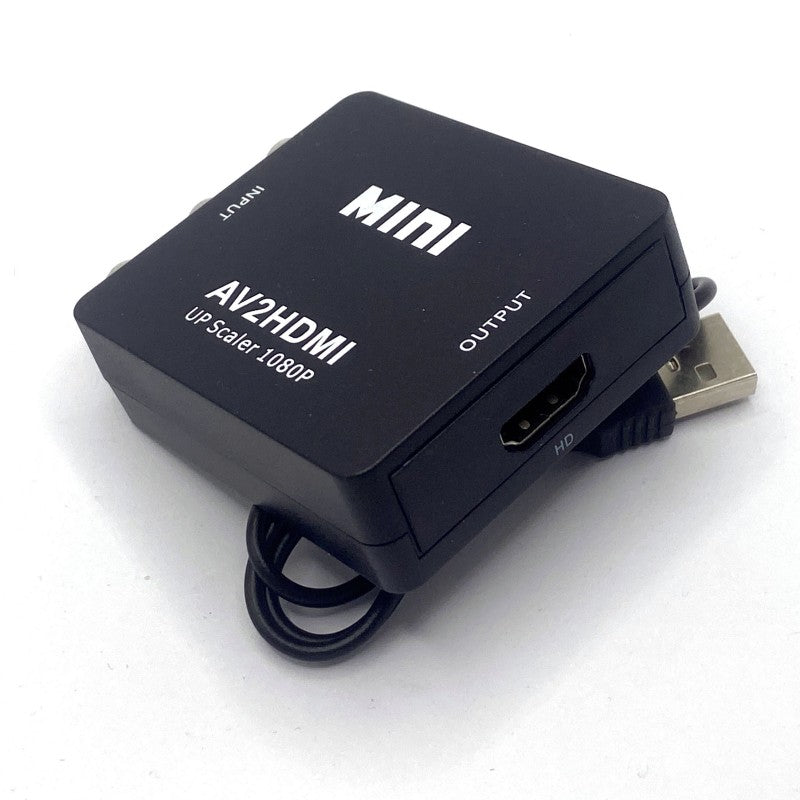 RCA till HDMI Konverter för Äldre Nintendo/Playstation & VHS