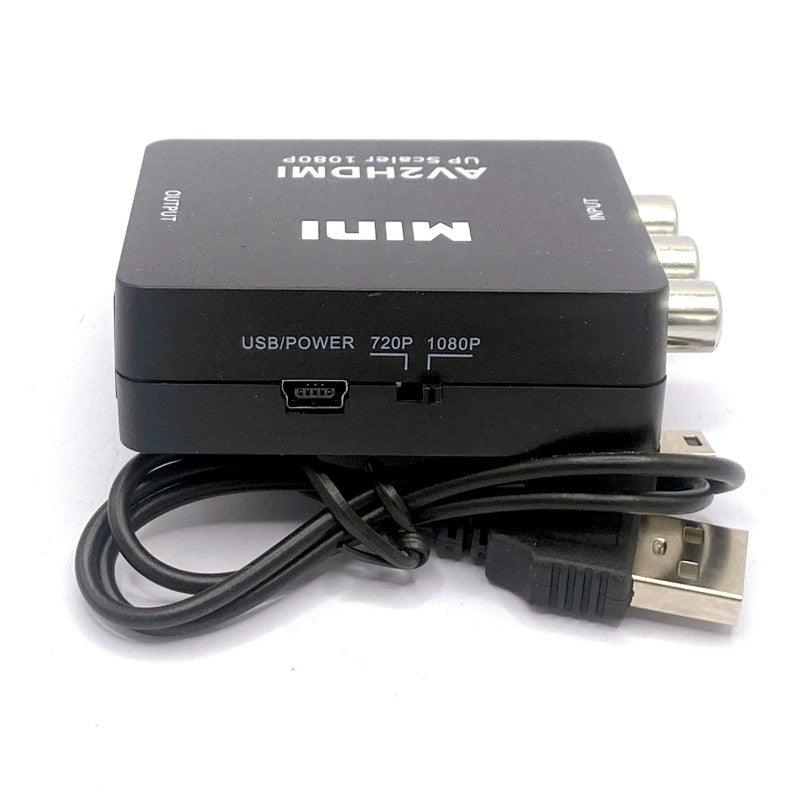 RCA till HDMI Konverter för Äldre Nintendo/Playstation & VHS