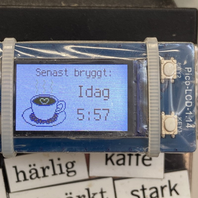 Pico LCD 1.14 för Raspberry Pi Pico (ej Pico-W)