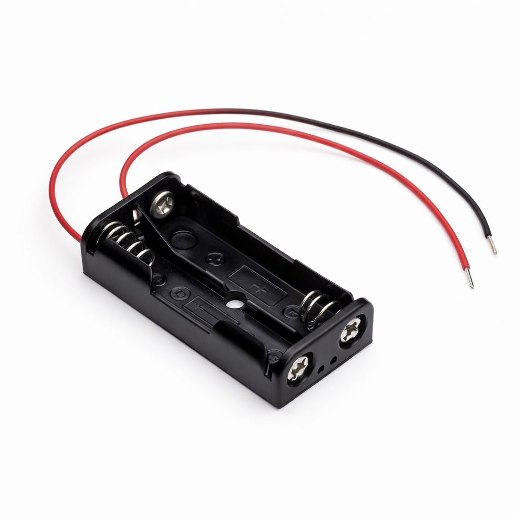 Batterihållare AAA 2x med kabel 150mm (2469)