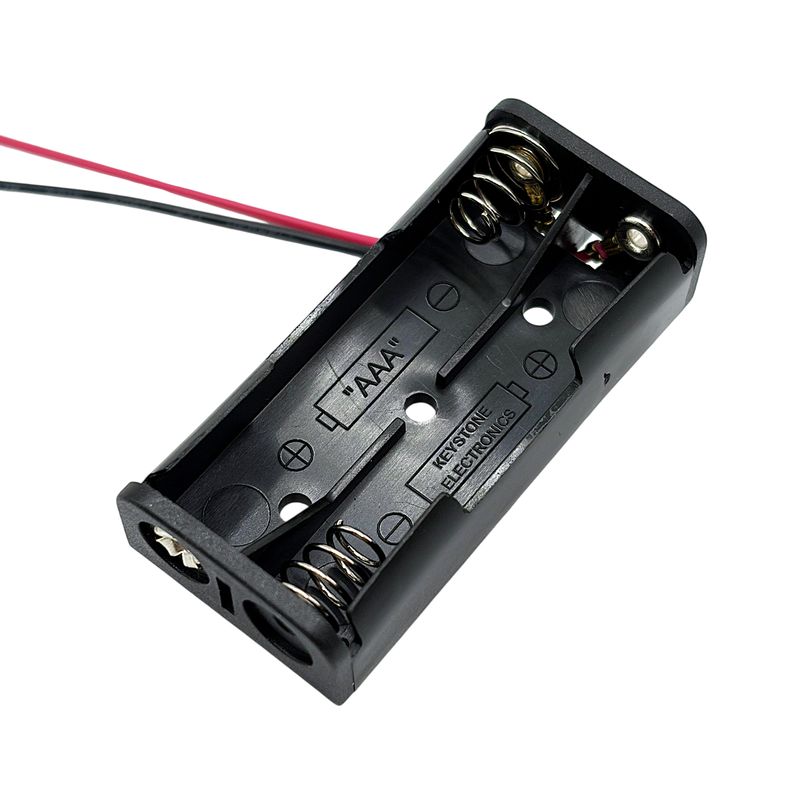 Batterihållare AAA 2x med kabel 150mm (2469)
