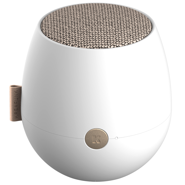 Kreafunk aJAZZ QI Högtalare Bluetooth TWS, vit