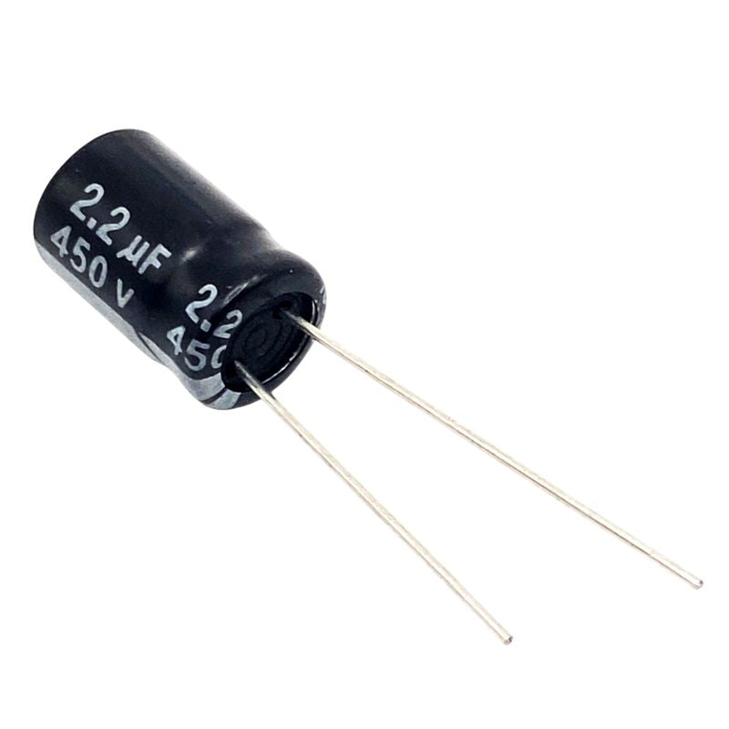 Kondensator 2.2uF 450V 105C 12x8mm, elektrolyt MCKSK450M2R2F12S
