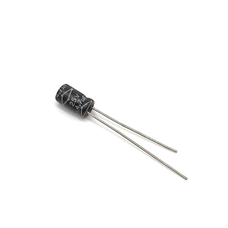 Kondensator 4.7uF 25V 105C 7x4mm, elektrolyt MCMHR25V475M4X7
