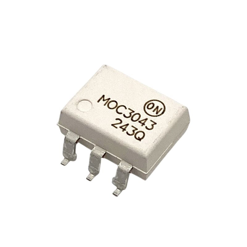 Optokopplare triac zero-cross SMD-6, MOC3043SM