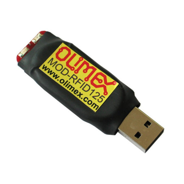 Olimex MOD-RFID125 – 125 kHz RFID-läsare med USB och UART