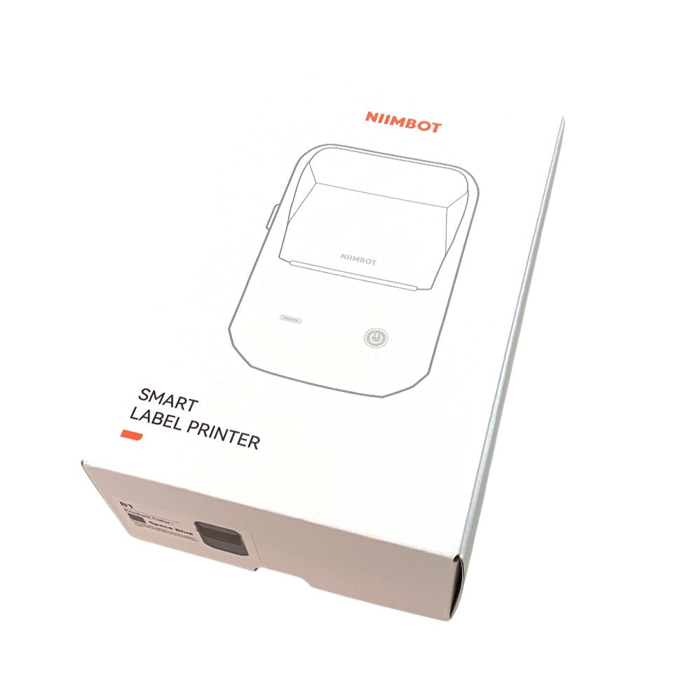 B-VARA - Etikettskrivare Niimbot B1 Bluetooth, 203 dpi, termisk, 1500 mAh, blå