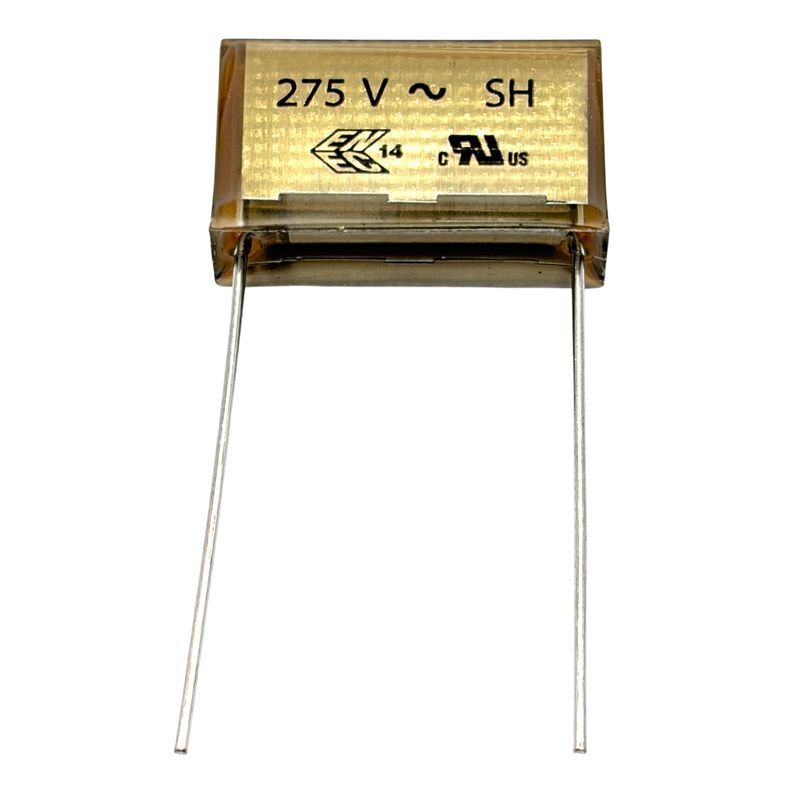 KEMET RIFA P409 Kondensator 0.1uF (100nF+22R X2) 275VAC 85C 24x7.6mm, RC-snubber P409CE104M275AH220