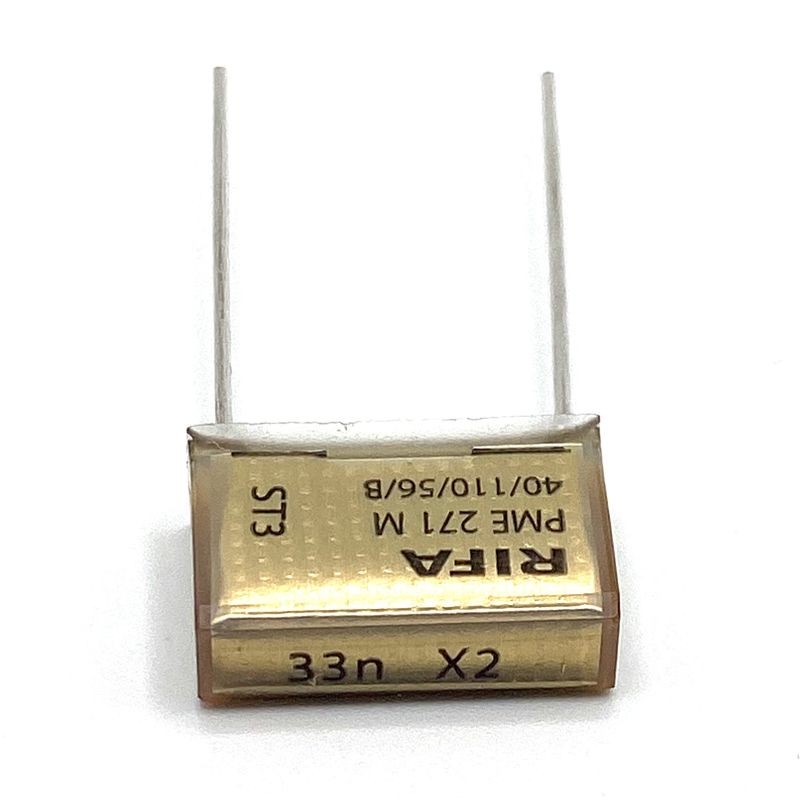 KEMET RIFA PME271 X2 Kondensator 0.033uF (33nF) 275V 110C 18.5x6mm, PME271M533MR30 RM15.2mm