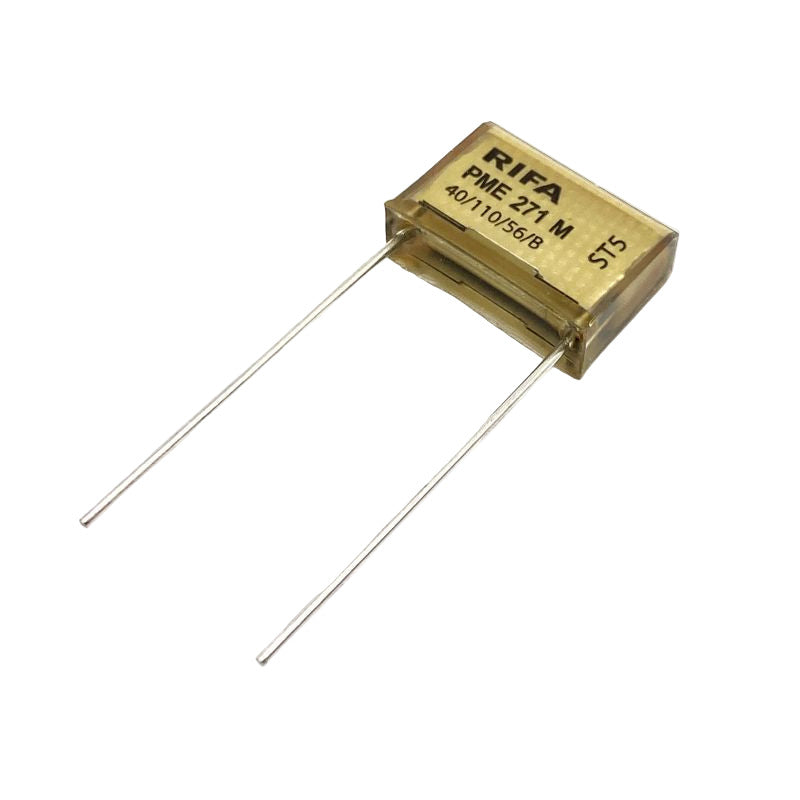 KEMET RIFA PME271 X2 Kondensator 0.047uF (47nF) 275V 110C 18.5x6mm, PME271M547MR30 RM15.2mm