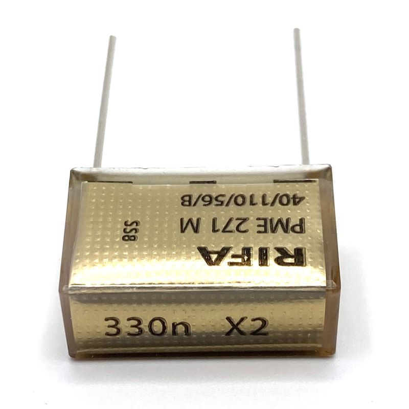 KEMET RIFA PME271 X2 Kondensator 0.33uF (330nF) 275V 110C 30.5x12.1mm, PME271M633KR30