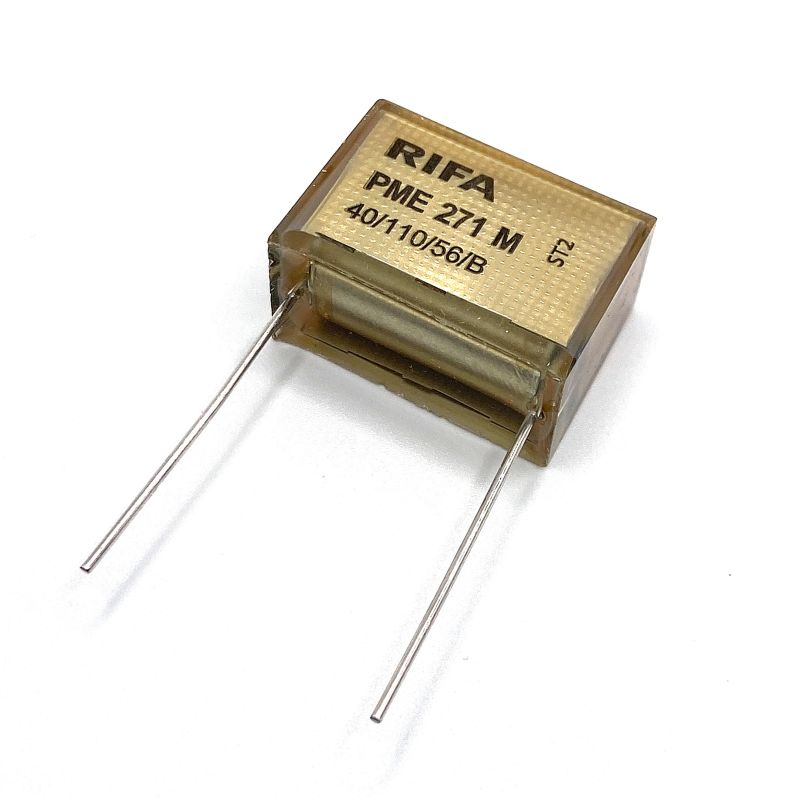 KEMET RIFA PME271 X2 Kondensator 0.47uF (470nF) 275V 110C 30.5x15.3mm, PME271M647KR30 RM25.4mm