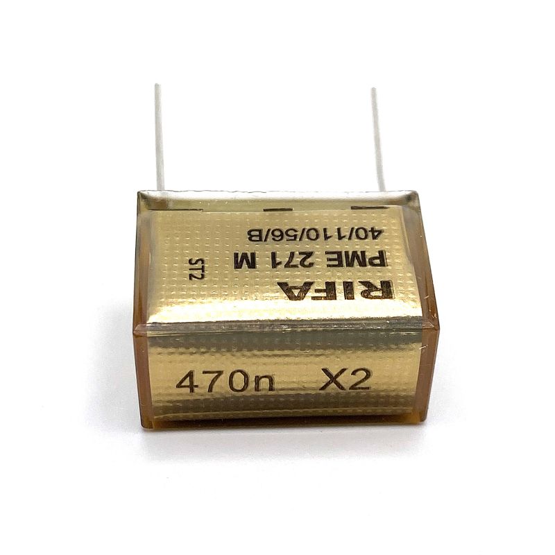 KEMET RIFA PME271 X2 Kondensator 0.47uF (470nF) 275V 110C 30.5x15.3mm, PME271M647KR30 RM25.4mm