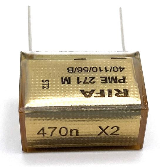 KEMET RIFA PME271 X2 Kondensator 0.47uF (470nF) 275V 110C 30.5x15.3mm, PME271M647KR30 RM25.4mm