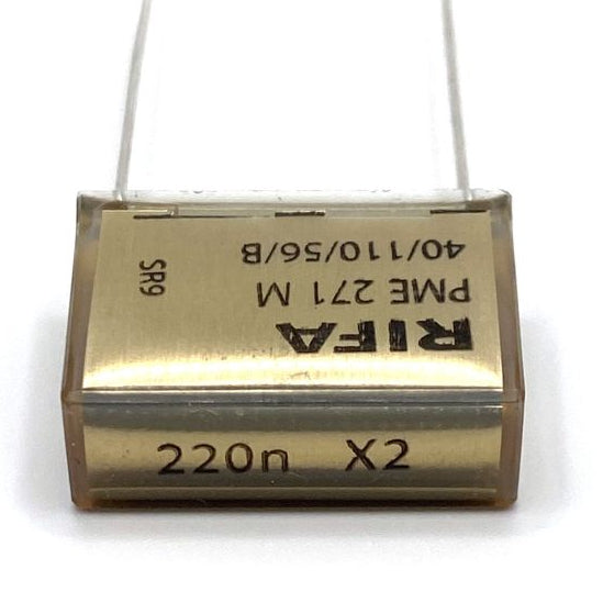 KEMET RIFA PME271 X2 Kondensator 0.22uF (220nF) 275V 110C 27x10mm, PME271MD6220KR30