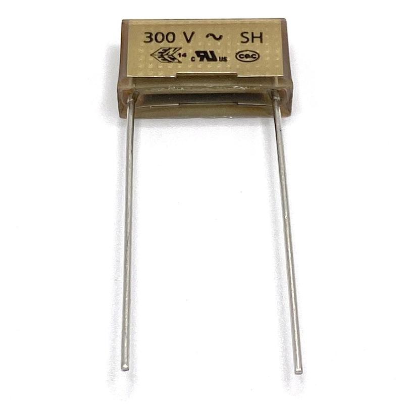 KEMET RIFA PME271 Y2 Kondensator 0.01uF (10nF) 300VAC 110C 18.5x5.2x10.5mm, PME271YB5100MR30 RM15.2mm