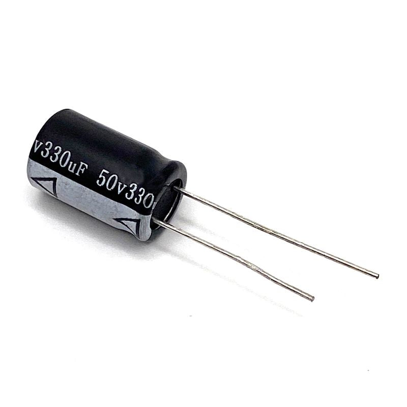 Kondensator 330uF 50V 105C 16x10mm, elektrolyt REF1016331M050K