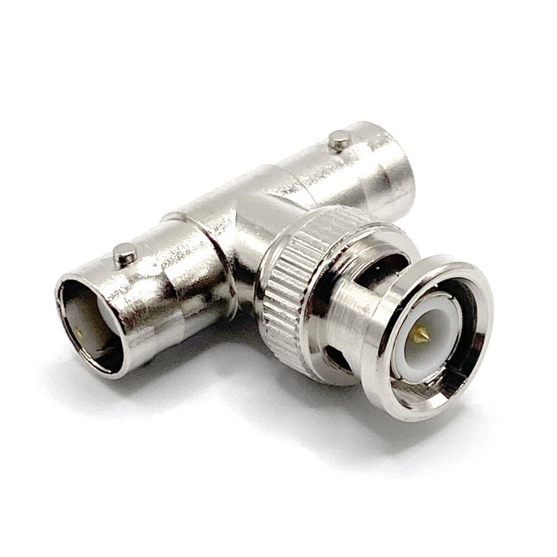 BNC T-adapter hona-hane-hona, 50Ω