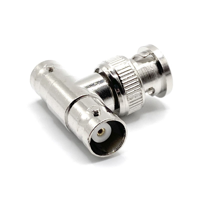 BNC T-adapter hona-hane-hona, 50Ω
