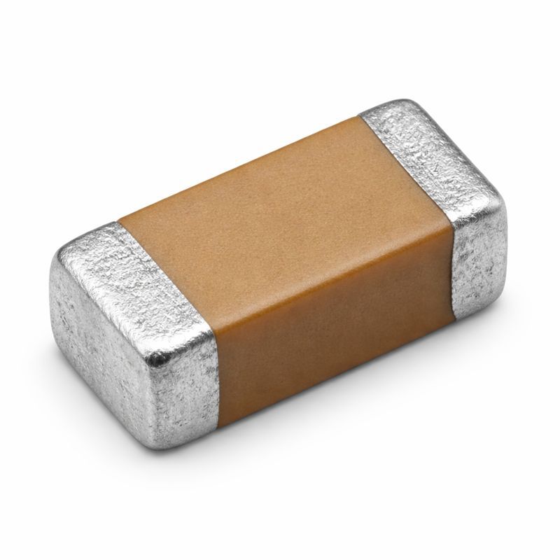 Kondensator 0.1uF 50V X7R 1206 20%, keramisk MLCC KEMET C1206F104M5RACAUTO