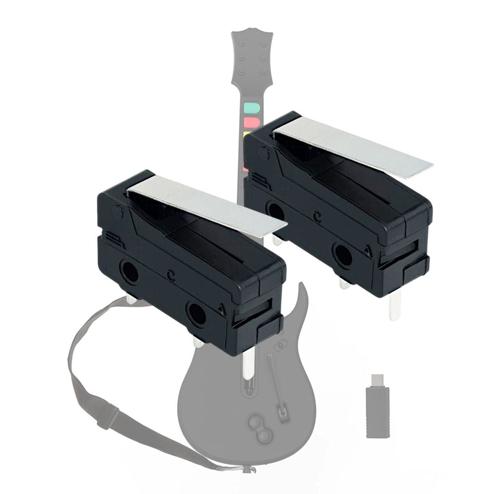 2st Mikrobrytare, reservdel strum-bar Guitar Hero kontroll Playstation 3