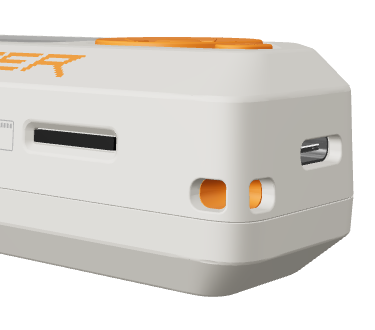 Handledsband till kamera & Flipper Zero, orange