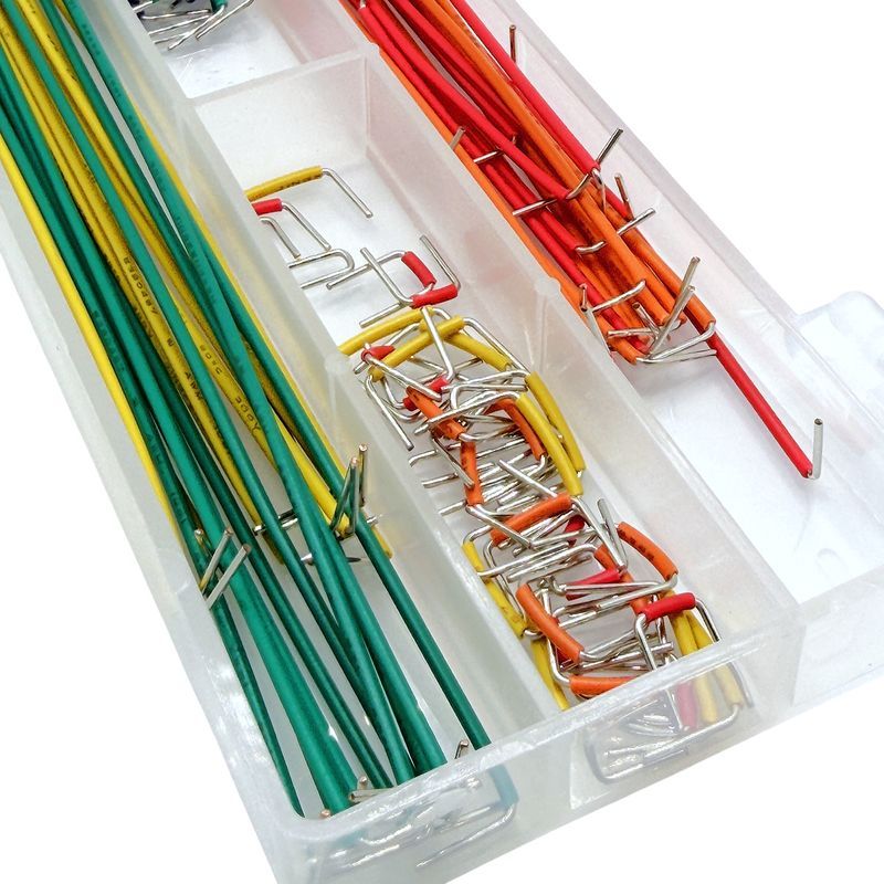 Byglingsledning sats 140st för breadboard, förformade kablar TW-E012-000