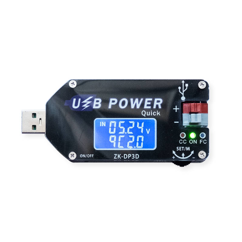 Portabel ställbar strömförsörjning 0-30VDC 2A, ZK-DP3D