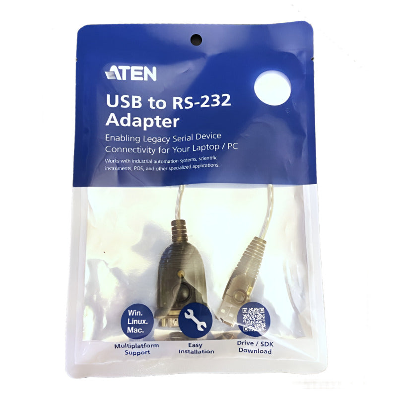 ATEN USB-to-Serial RS232 Converter UC-232A
