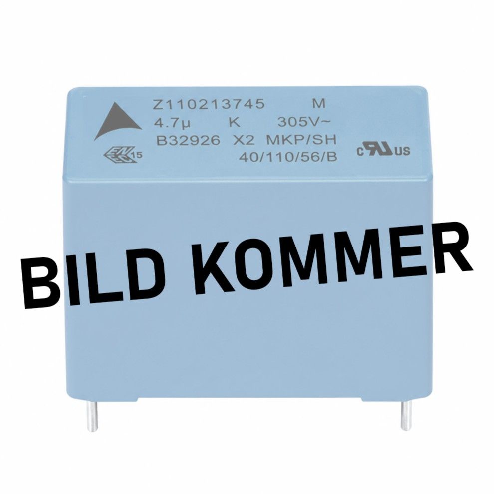 TDK MKP X2 Kondensator 0.22uF (220nF) 305VAC 125C 18x7x12.5mm RM15mm, B32922P3224K000