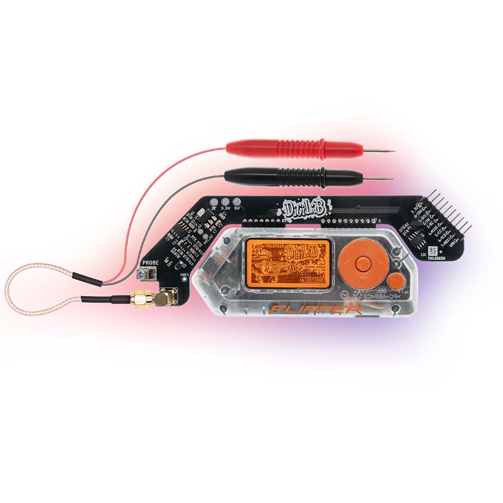 DigiLab för Flipper Zero, för felsökning, mätning och signalanalys, 0-12V <200kHz
