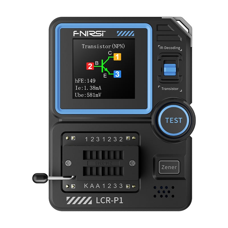 LCR-mätare, komponentprovare för enklare felsökningsarbeten, FNIRSI LCR-P1