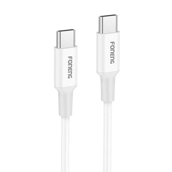 USB-C kabel 1.2m 60W vit, X106 C-C