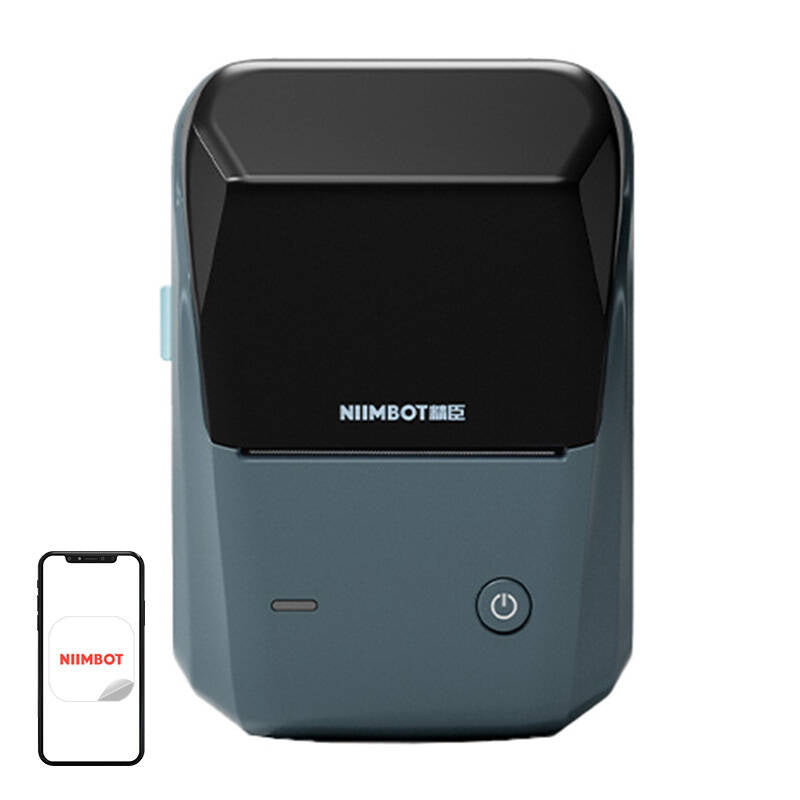 Etikettskrivare Niimbot B1 Bluetooth, 203 dpi, termisk, 1500 mAh, blå