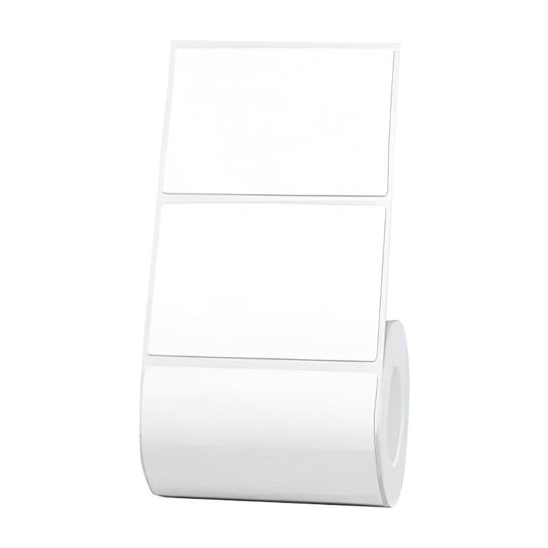 Etiketter 60x40mm 690st, termiska vita Niimbot T-rulle för K-serien