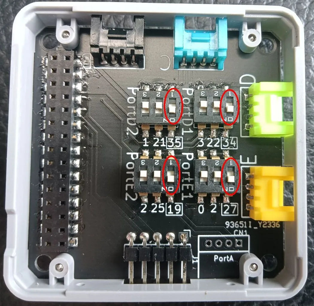 M5Stack M123 - Expansion Grove Port Module för M5Stack Core2 - Ej för CoreS3