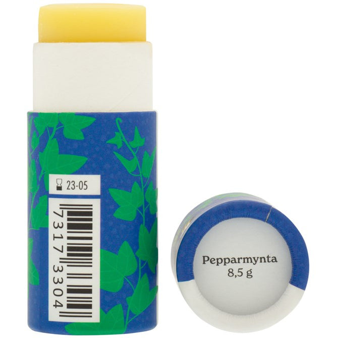 Ekologiskt Läppcerat av bivax med smak av mint i papphylsa by G&L, 8.5g 57x22mm