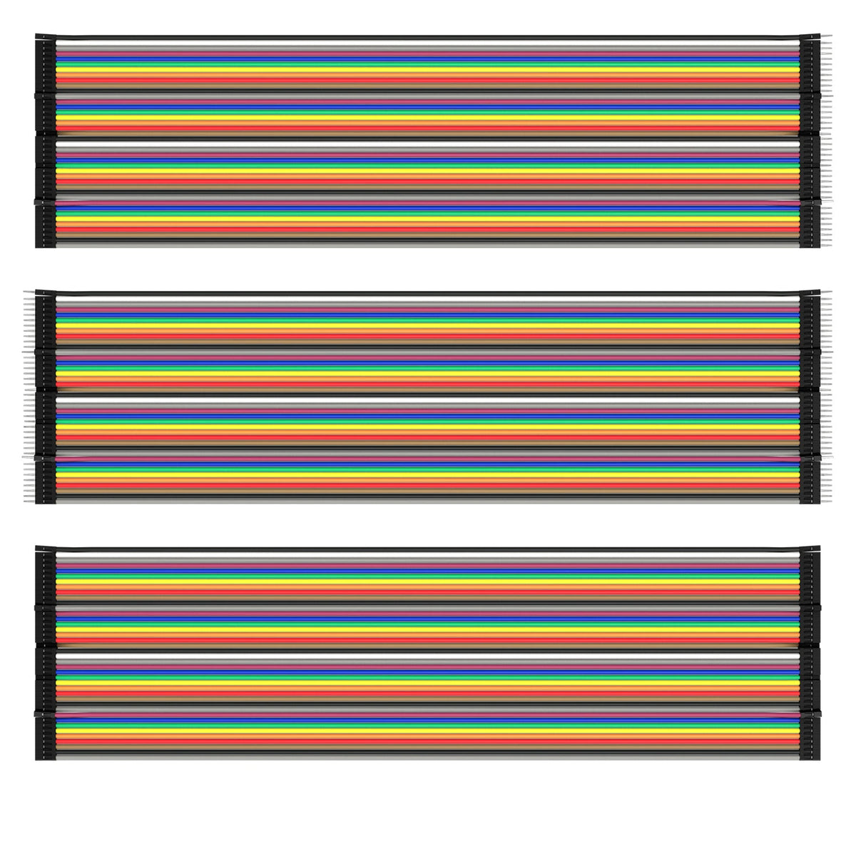 AZ-Delivery Dupont Jumper Wire Kit – 3x40 st M2M, F2F, M2F för Arduino / Raspberry Pi