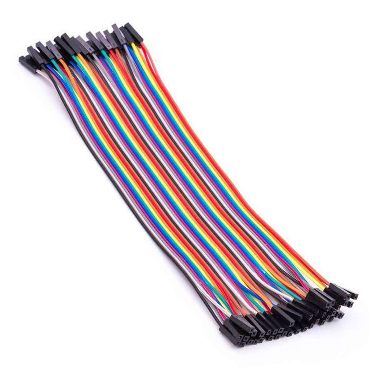 Kopplingskablar hona-hona 40 st – Dupont jumper wire för Arduino / Raspberry Pi