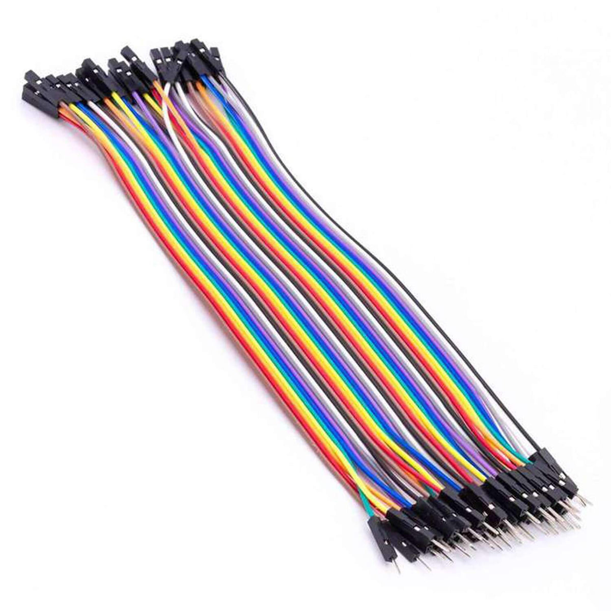 Kopplingskablar hane-hona 40 st – Dupont jumper wire för Arduino / Raspberry Pi